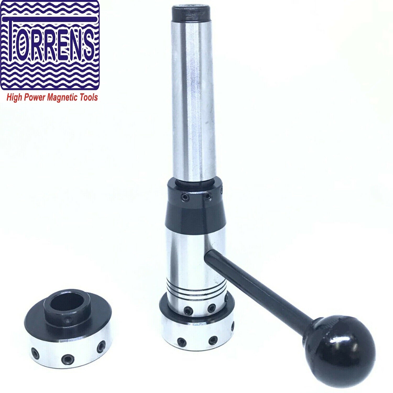 Lathe Tailstock Floating Die Holder Set MT3 Shank 3MT Holds Round Metric Dies mm
