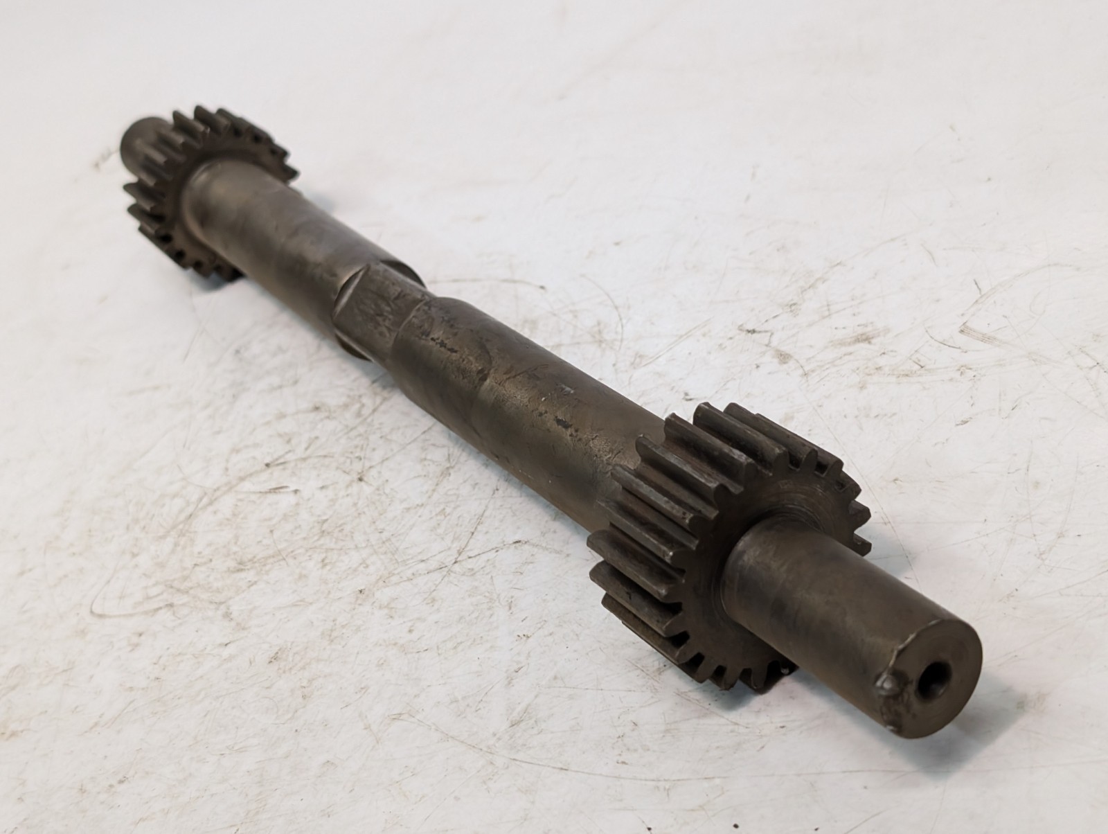 Unbranded Heavy-Duty Machine Drive Gear Shaft Assembly Component, Approx. 17″ L