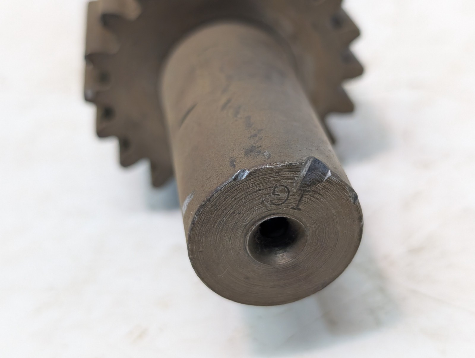 Unbranded Heavy-Duty Machine Drive Gear Shaft Assembly Component, Approx. 17″ L