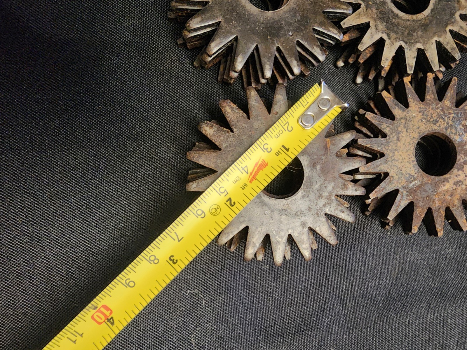 Vintage Grinding Dresser Wheels Discs 18 Point 2 3/8″ Decorative Tool Read