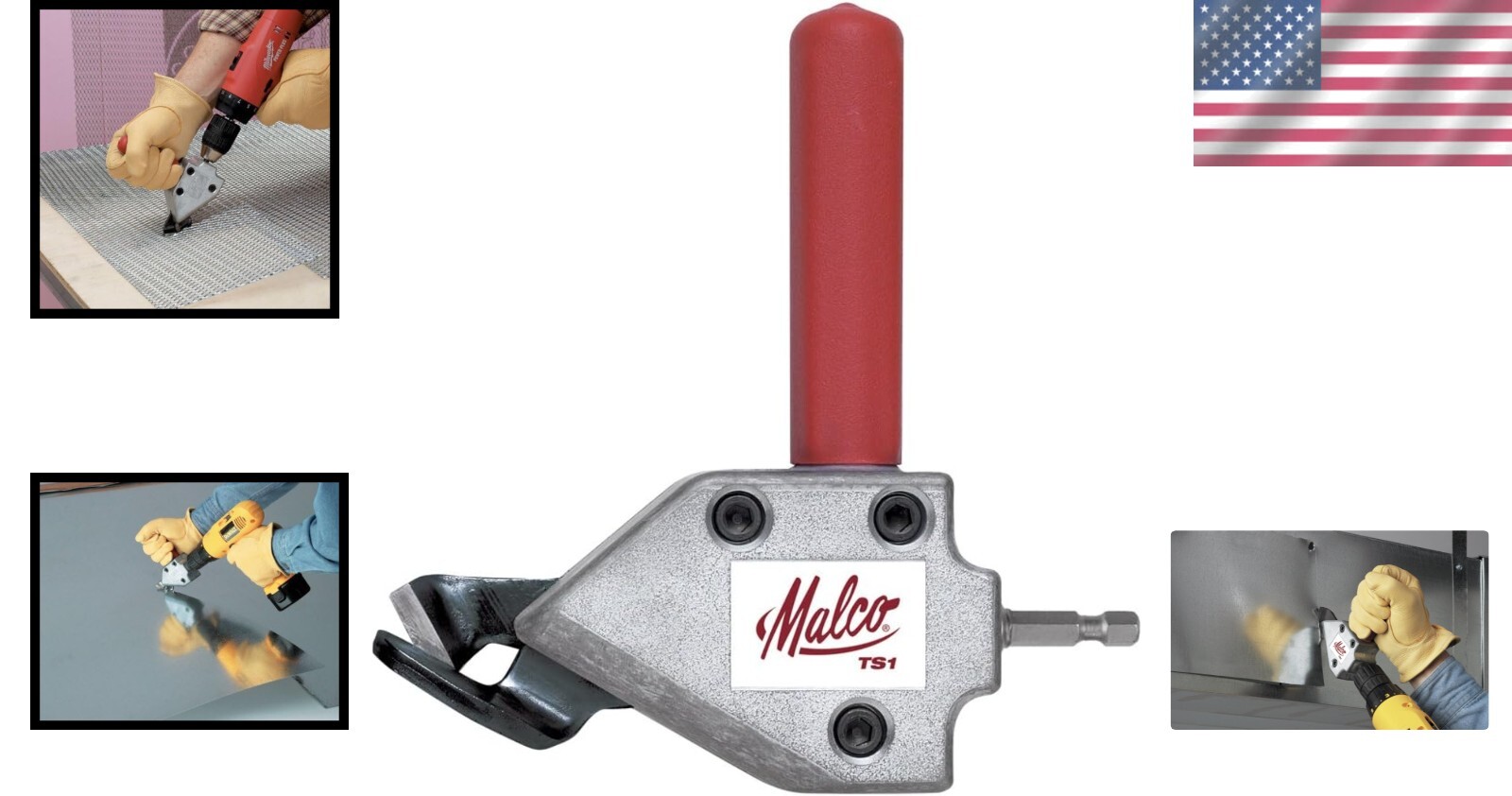 Durable Turbo Shear Attachment: Effortless 20 Gauge Metal Cutting Solution