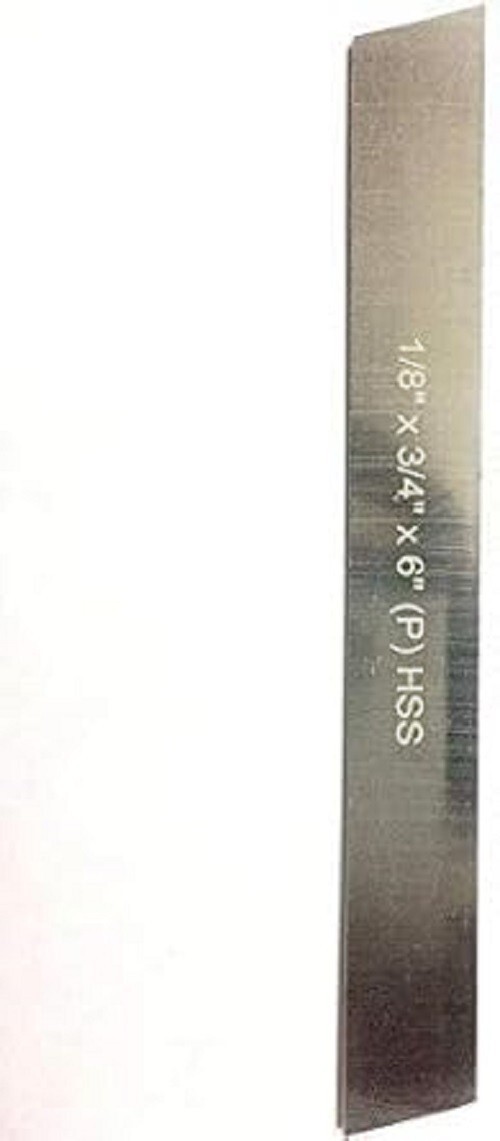 HSS Blades 1/8″ x 3/4″(Wide) x 6” for Lathe Parting Cut Off & Tool Holder-USA