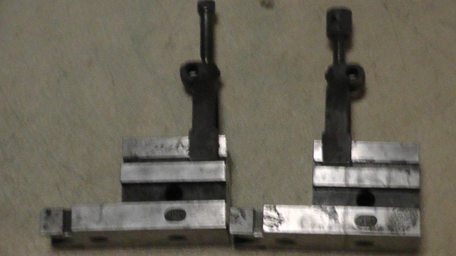 2x Unbranded V-Block and Clamp Set Tool Maker Machinist, Used