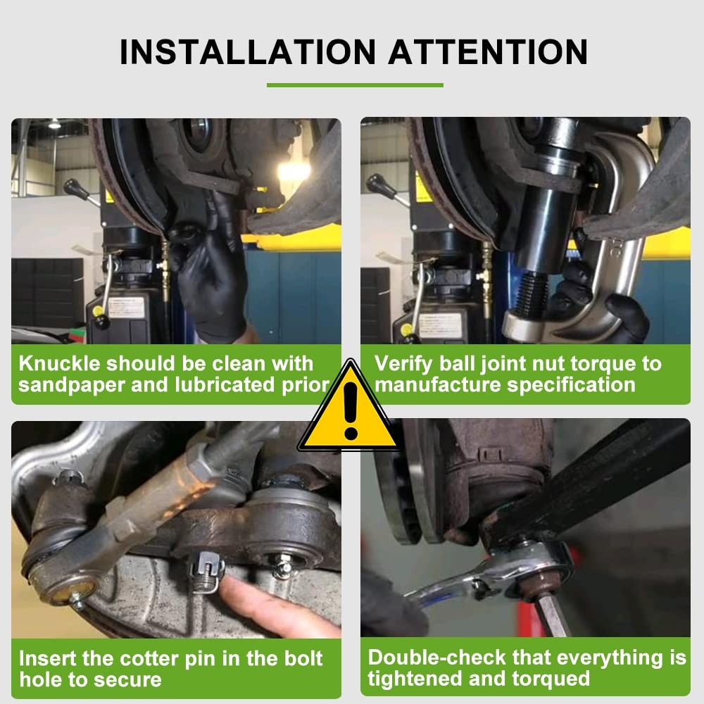 8pcs Front Suspension Kit Inner Outer Tie Rod Sway Bar 2006-2011 for Hyundai Acc