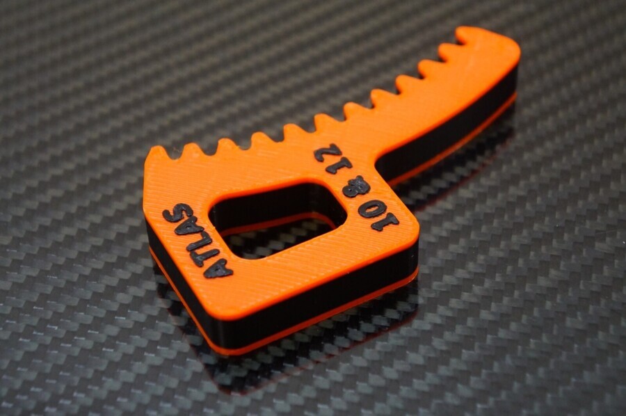 Atlas Craftsman 10″ & 12″ Lathe Spindle Lock Wedge Stop Block 618 Orange & Black