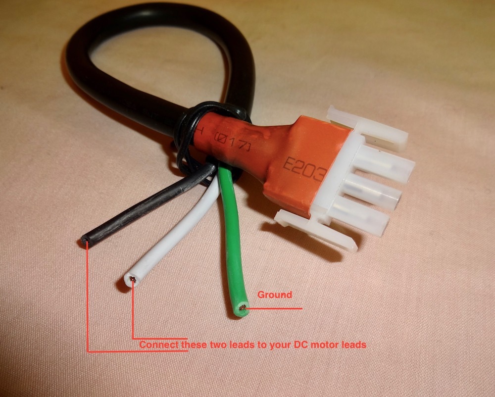 Variable Speed Control Kit. Forw/Reverse. Maximum 1 hp/90VDCmotor