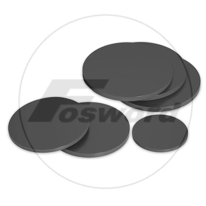 Black Polypropylene Round Disc Cut to Size PP Plastic Sheet Polyprop Ø20mm-350mm