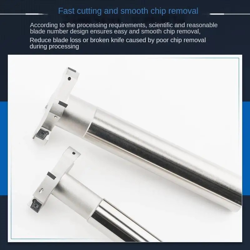 HTS Series CNC T-Groove Milling Cutter Rod Slot Width Three-Sided Cutter Shank