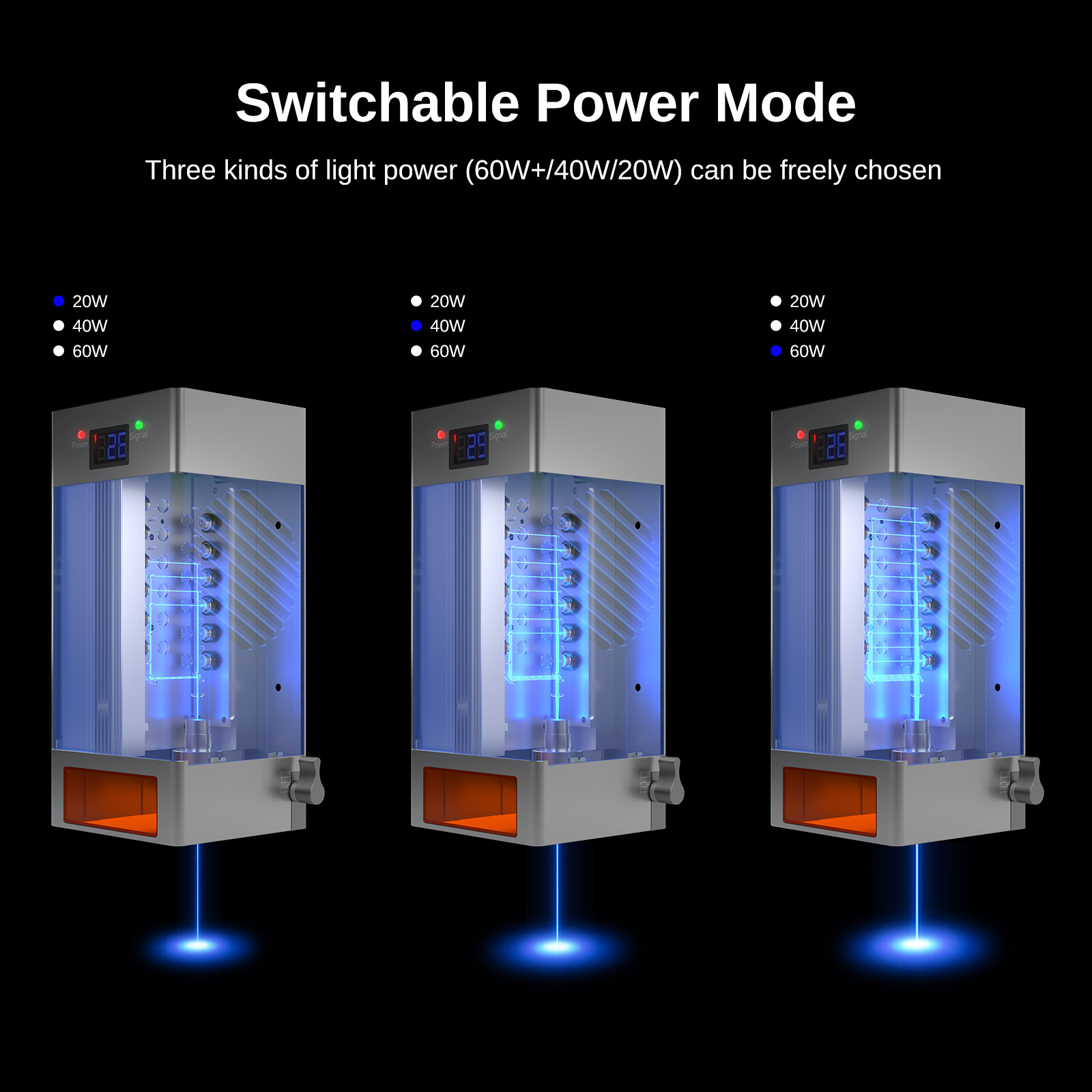 60W Optical Power CNC Laser Engraving Cutting Machine 800*600mm Engraver Machine
