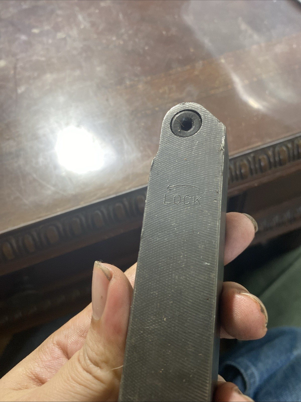 Carboloy RAL-16-6 Indexable Toolholder: 1″ Square Shank, 6” OAL (M03)