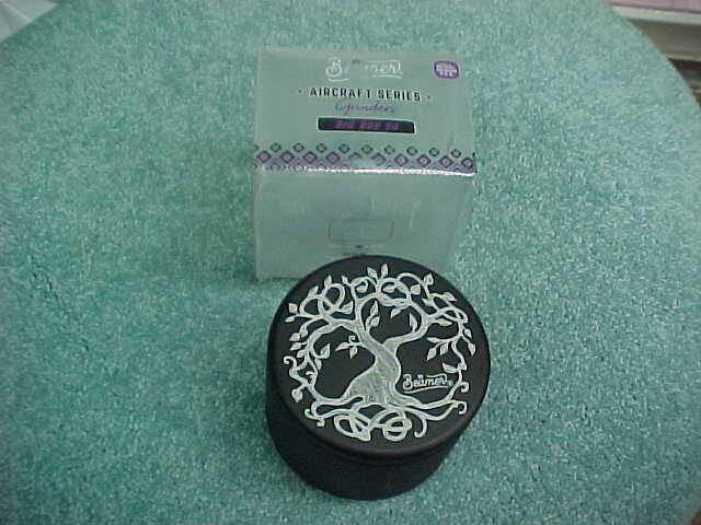 New BEAMER Herb Grinder Aircraft Grade 90MM Factory Lifetime Warranty U.S.A.
