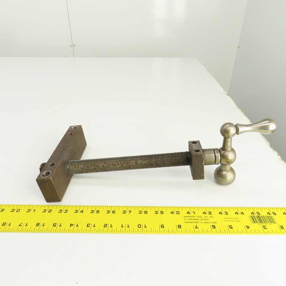 Modern Machine 3LD Cast Iron Machine Advance Hand Crank Hand Wheel 10-5/8″ L
