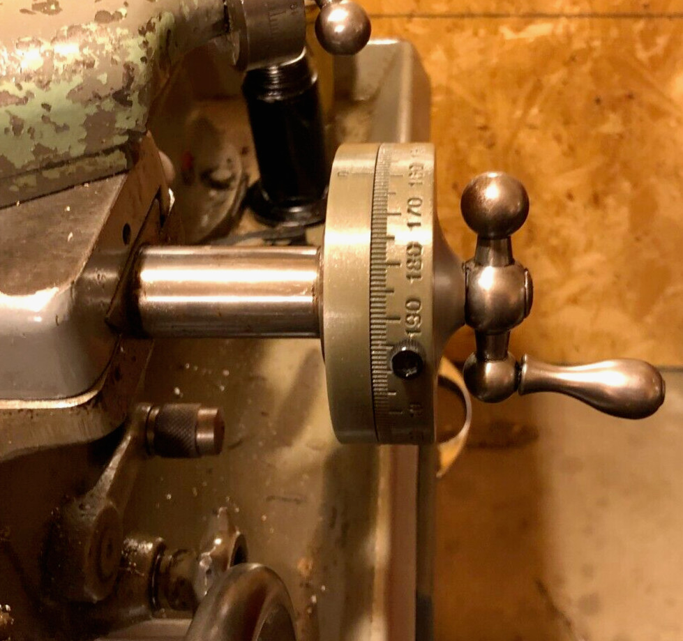 South Bend 9/10K lathe Cross Feed large 3″ dial, easy read (Fits over 1.03 dial)