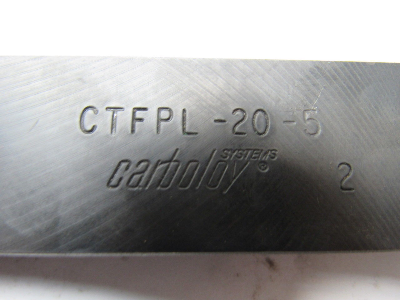 Carboloy CTFPL-20-5 1-1/4″ Shank Indexable Lathe Tool Holder 7″” OAL Left Hand”