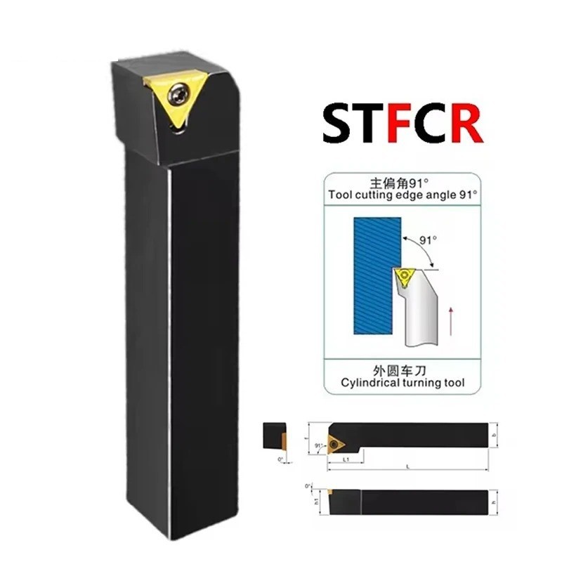 STECR STGCR STWCR 1212 1616 External Turning Tool CNC Lathe Bar Holder Inserts