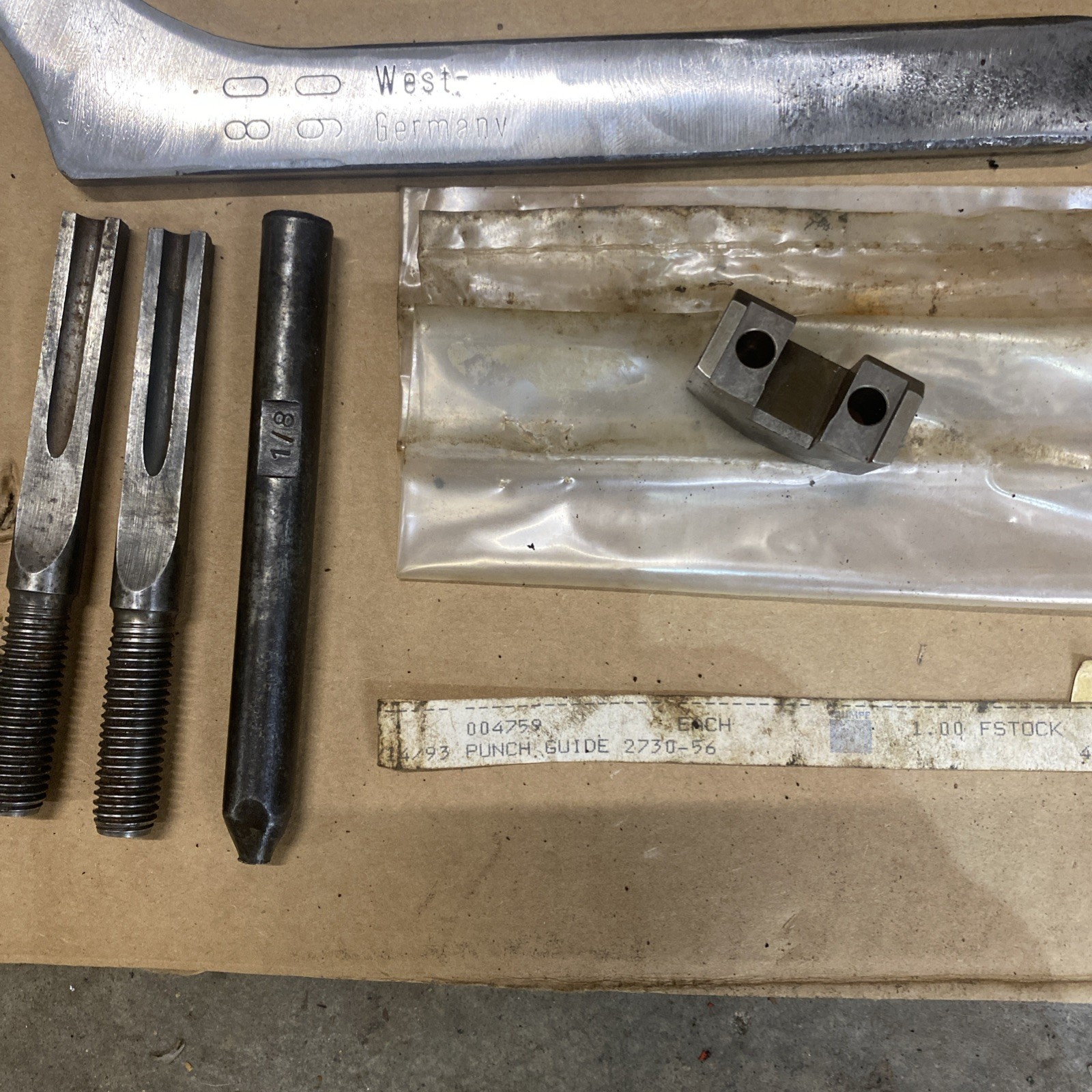 Trumpf THNP 800 Hand Held Pneumatic Air Nibbler Made In Switzerland