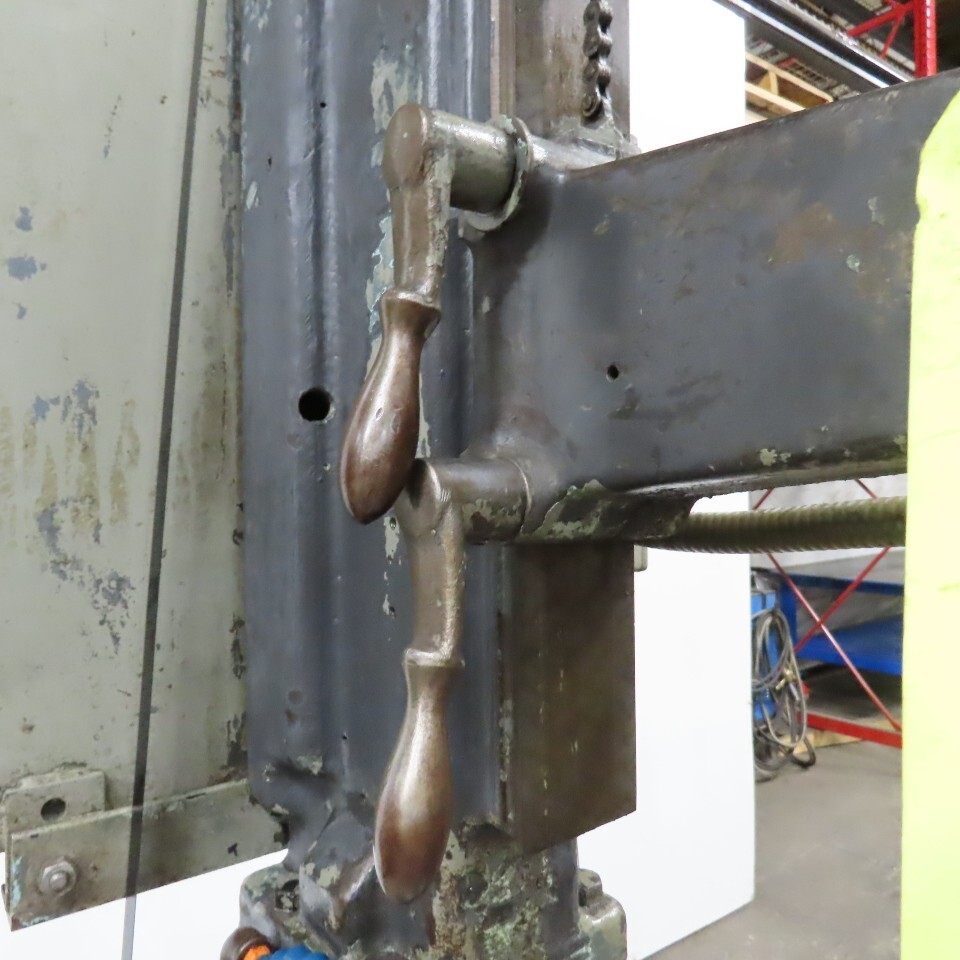 Avey Size 2 Antique Drill Press 12″ Throat 6″ Stroke 208-220/230V 3Ph Tested