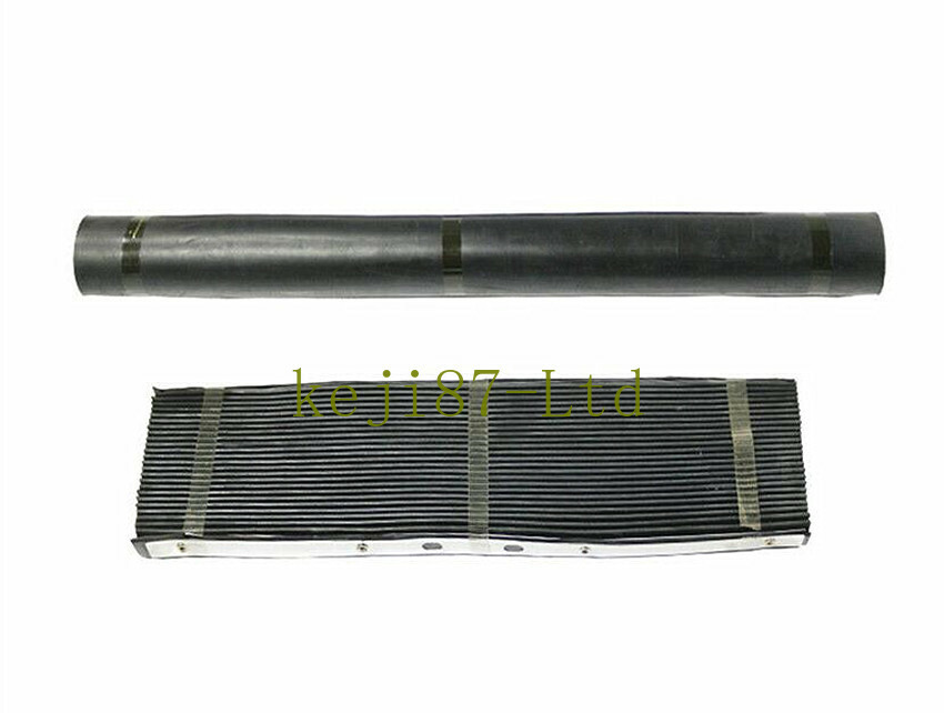 1 Set Milling Machine Part Accordion Type & Retractable Way Cover (Front & Back)