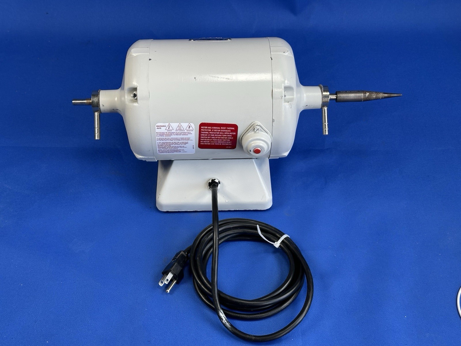 RAY FOSTER PR75 Dental 2-Speed Polishing Lathe 1/3 HP, With L Handler