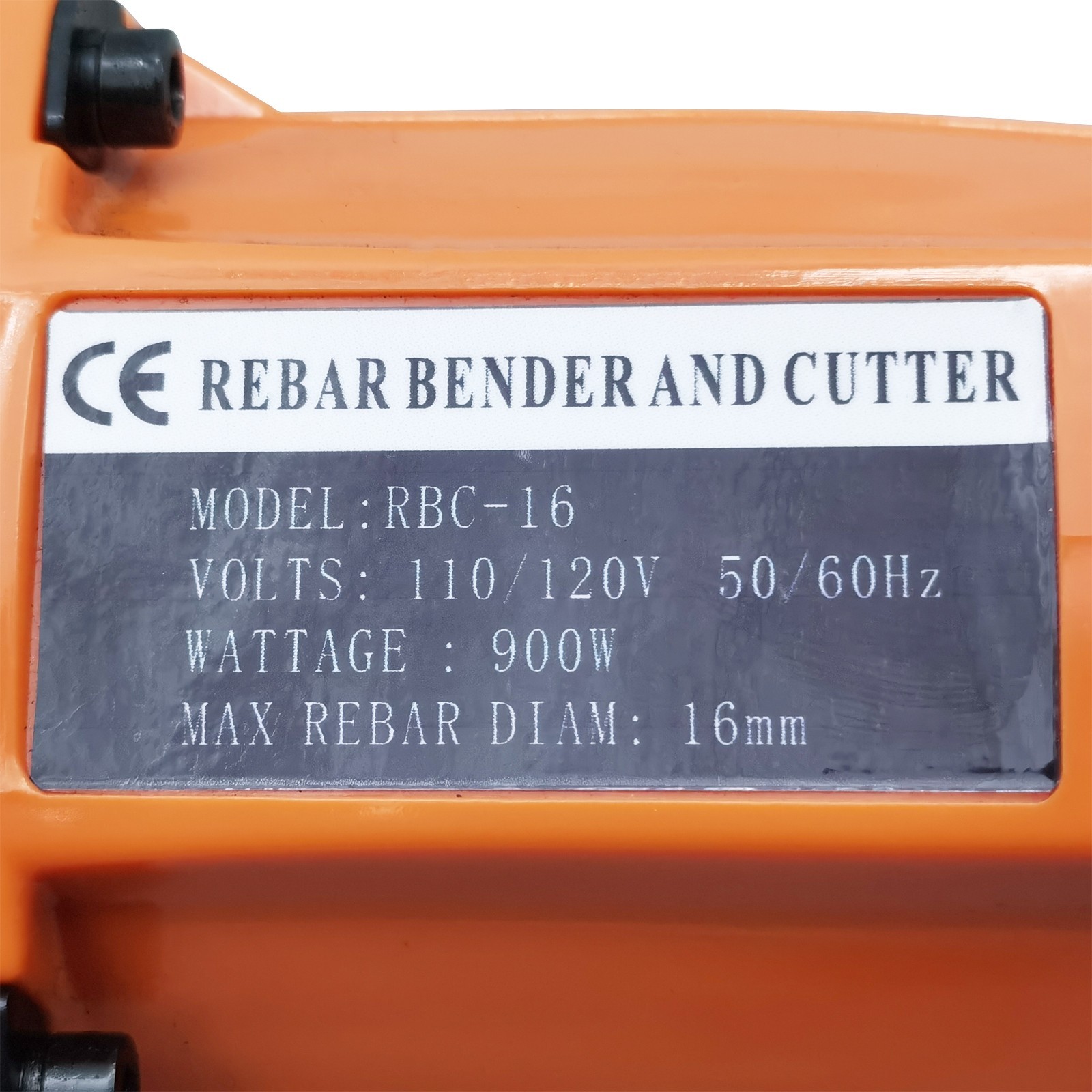 110V RBC-16 Portable Hand-held Cast Iron Steel Bar Bending and Cutting Machine