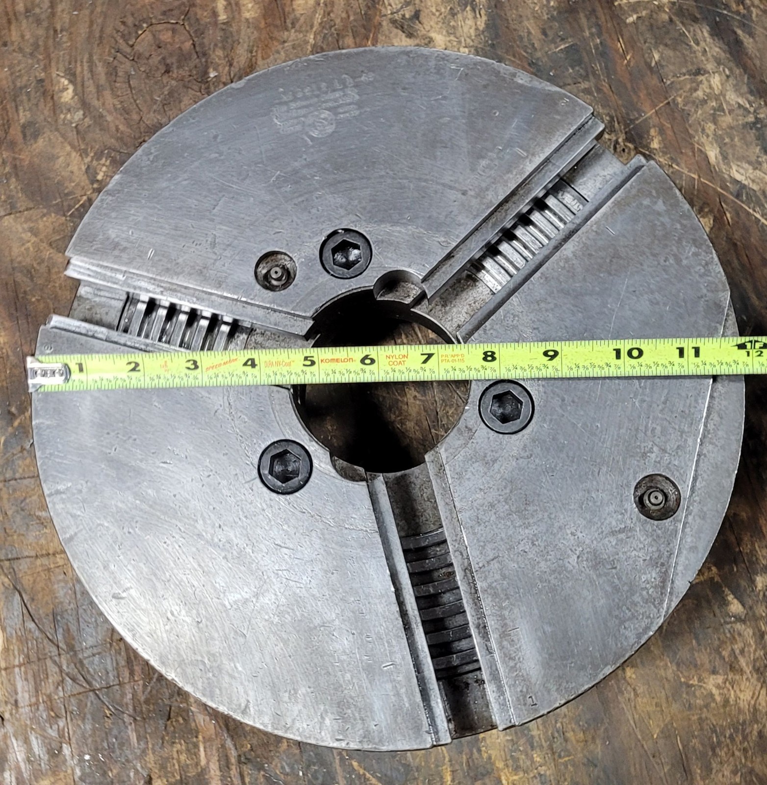 12in Skinner Chuck – 3 Jaw
