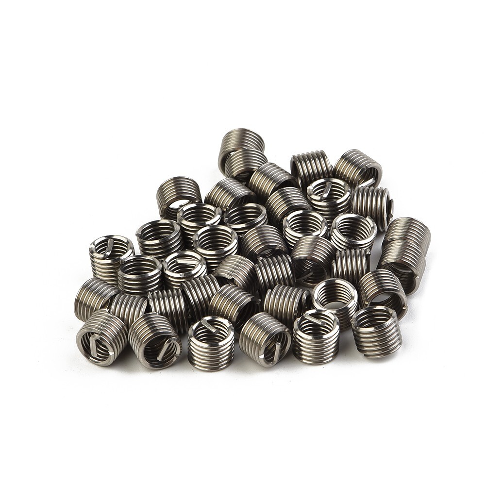 50pcs Stainless Steel Metric Helicoil Wire Thread Insert Repair Inserts M6 X 1.0
