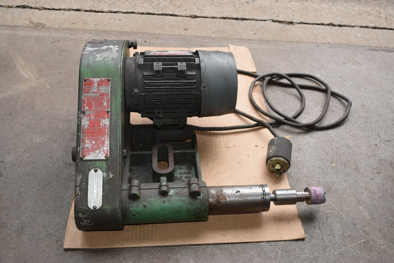 Duplex Electric Grinding Attachment Tool Post Grinder