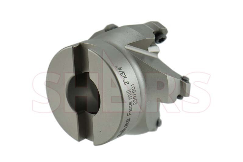 Shars 2″ 45° Indexable Face Mill for OFKT Insert 5 Flutes 1.75 OAH NEW P[