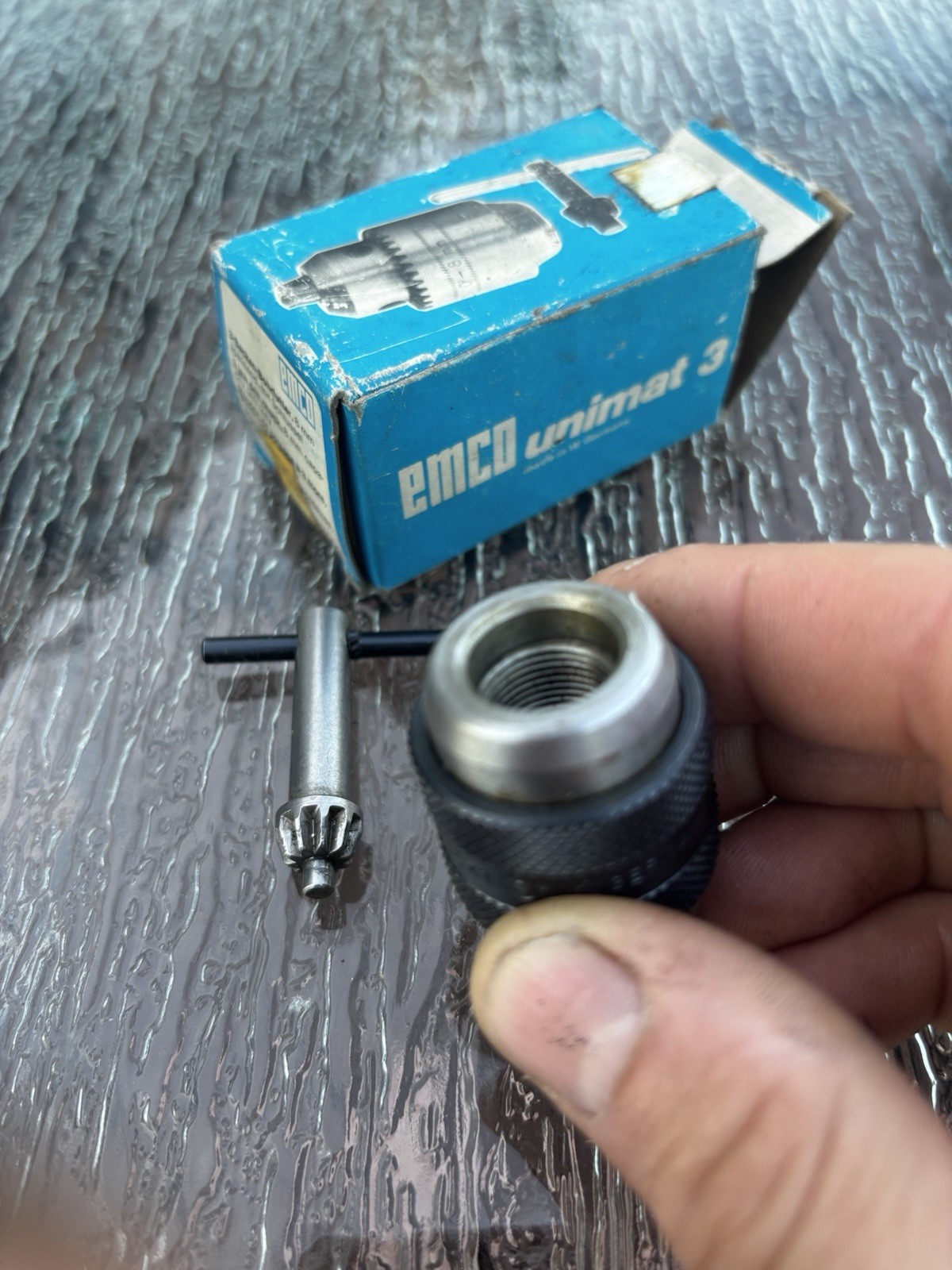 EMCO UNIMAT 3 Lathe DRILL CHUCK NOS M14x1