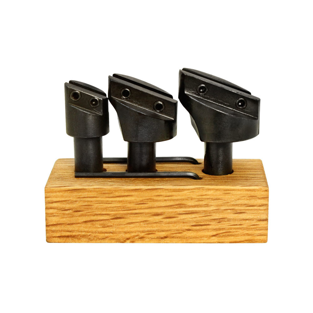 1/2” Shank 3/4” – 1-1/2” Fly Cutter Set Cutting Milling Hardened Tool Bits