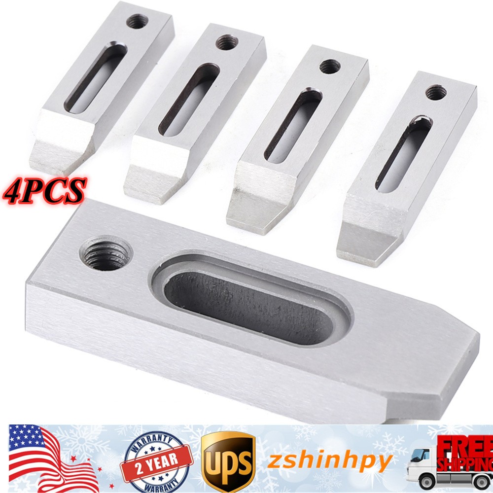4 Pack 50-52 RC CNC Wire EDM Stainless Jig Holder Fits Clamping Screw: M8 x 1.25