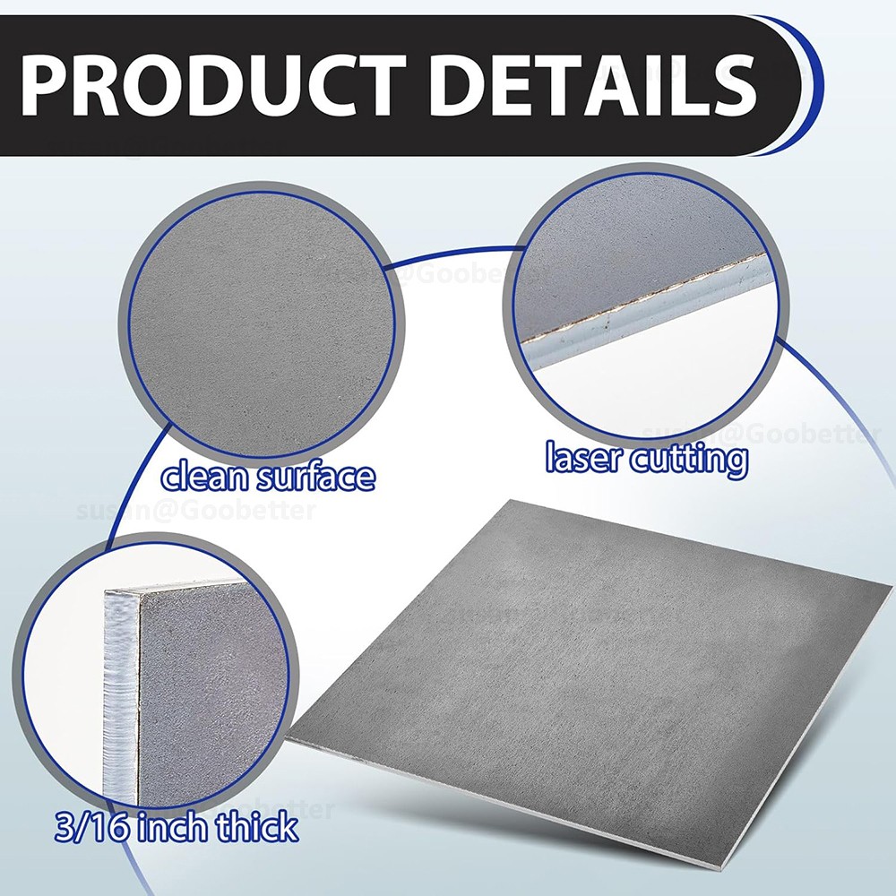 Steel Sheet Plate 0.5mm 0.8mm 1mm 1.5mm 2mm 2.5mm 3mm 5mm Mild Steel Panel