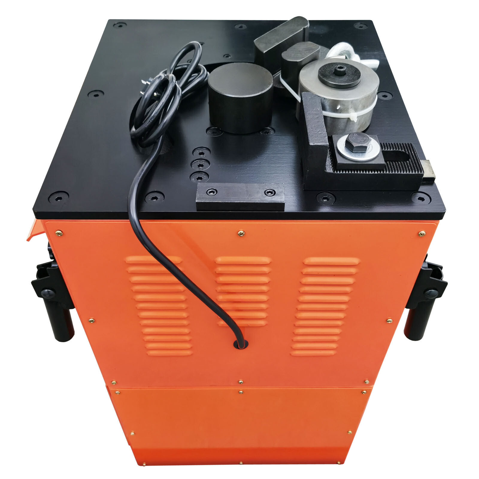 110V Electric Rebar Bending and Cutting Machine Round Steel Rod Bender Cutter