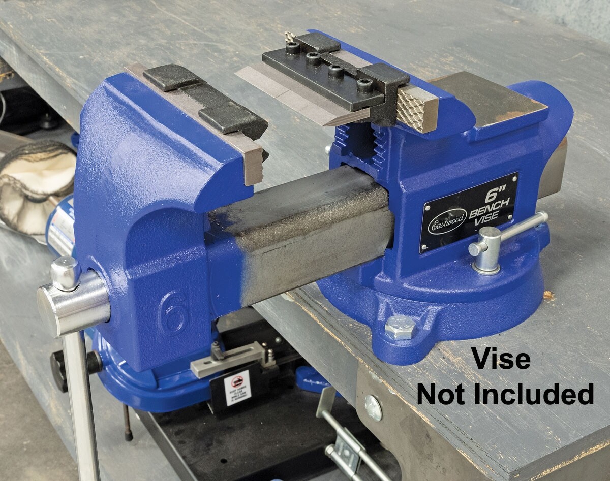 Eastwood 4in Vise Mount Press Metal Brake Bend Sheet Heavy Duty Bench Iron Clamp