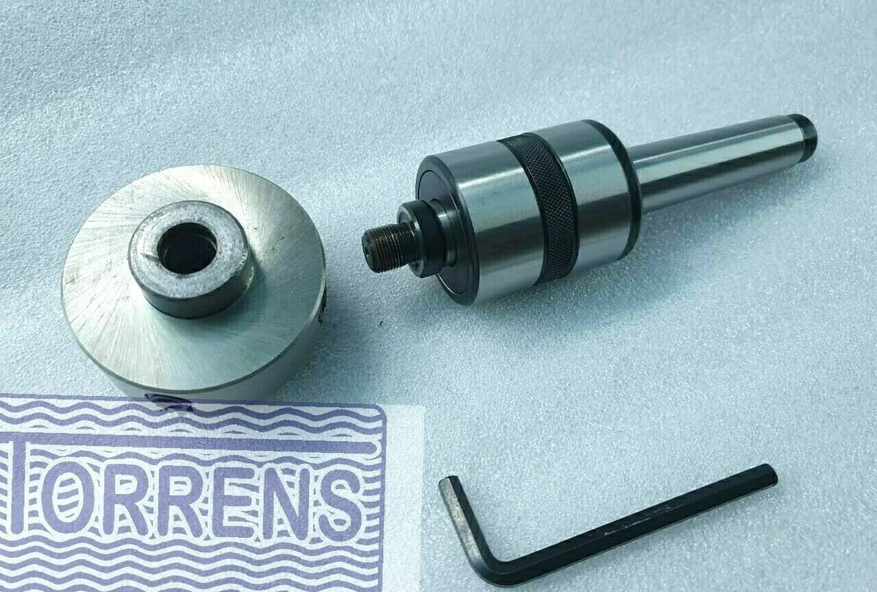 Revolving Center MT 3 Shank+ 4 Jaw Independent 65 mm Lathe Chuck Premium Quality