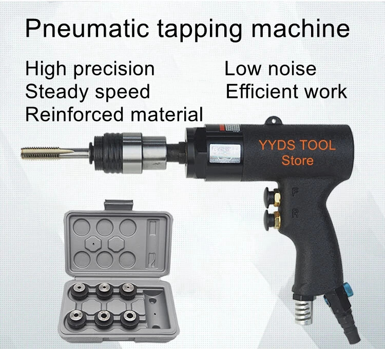Hand-held Gun-type Taps Back To The Clamps Pneumatic Tapping Machine