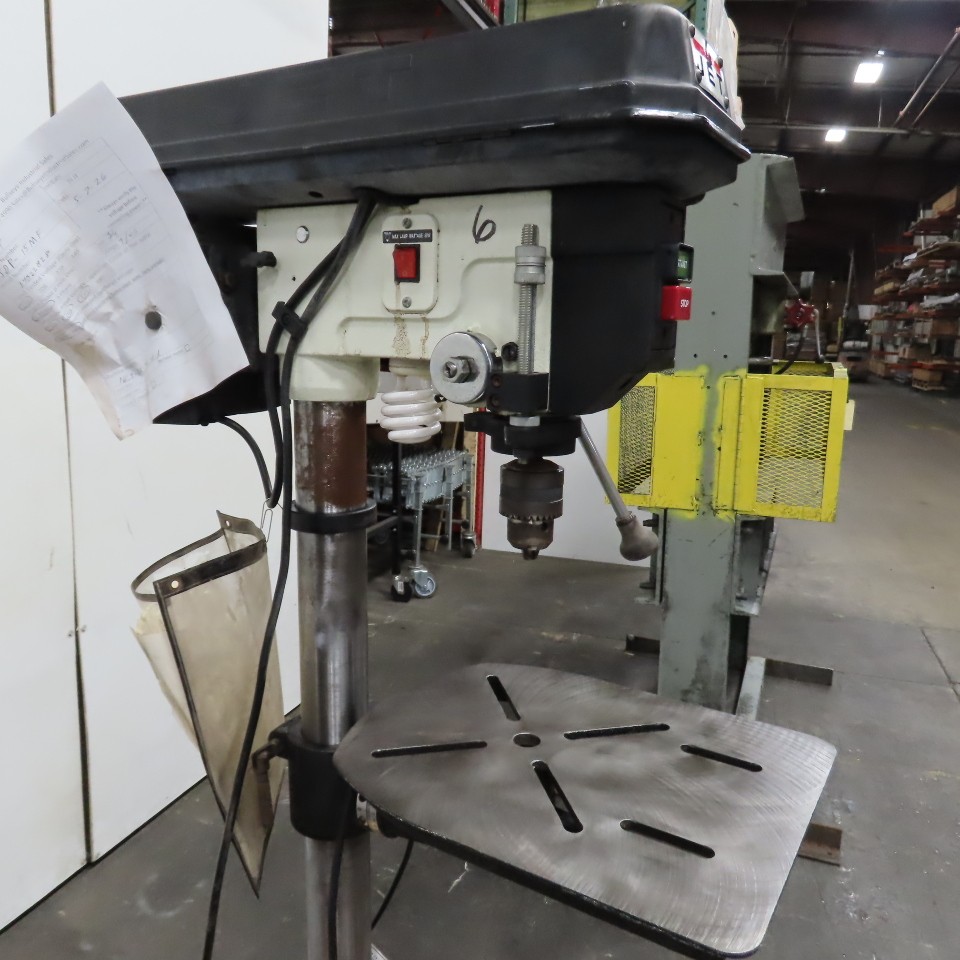 JET JDP-15MF 3/4HP 15′ Floor Drill Press 115/230V 1Ph 1720RPM