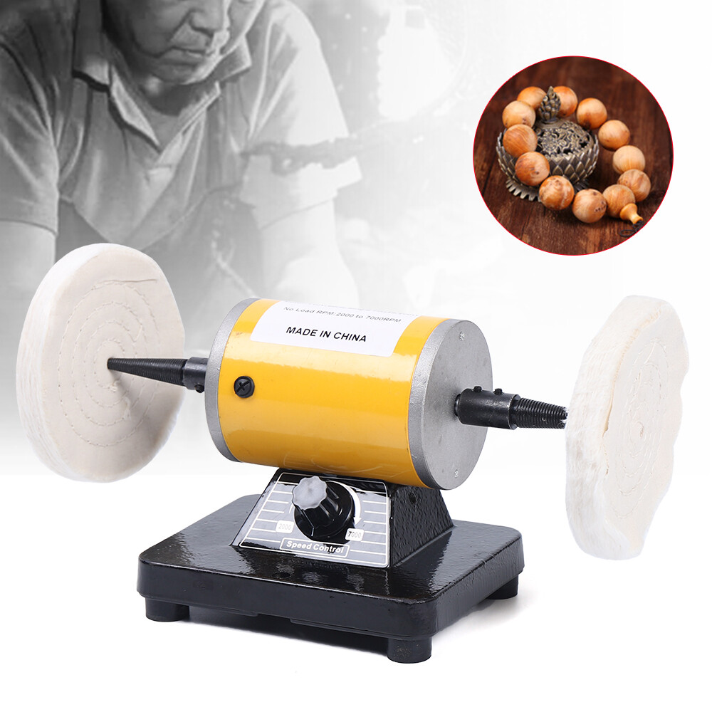 5-Inch Bench Table Top Buffing Machine Polisher Buffer Smoothing Polishing Tool