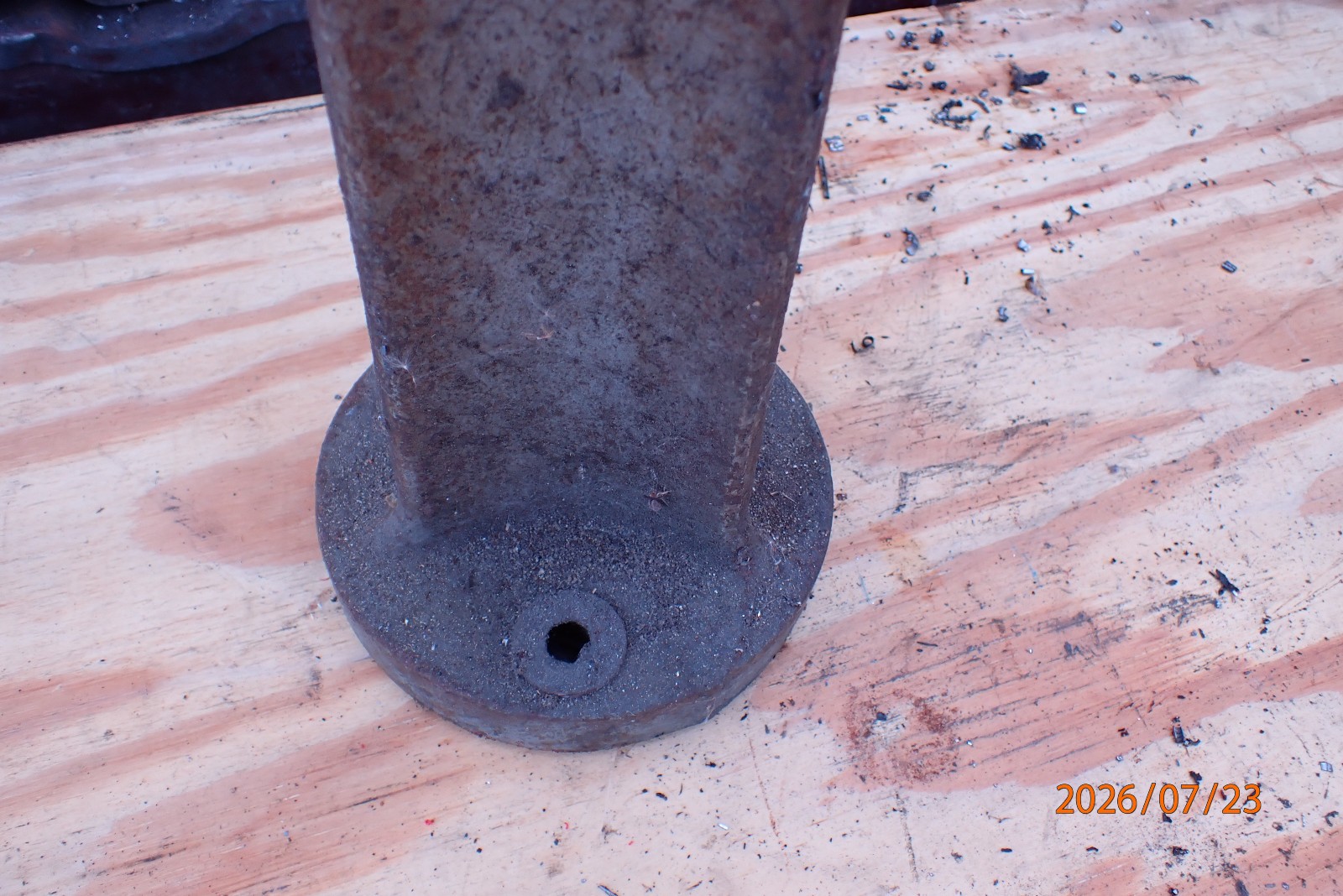 VINTAGE LOGAN METAL LATHE COUNTERSHAFT CAST IRON PEG LEG