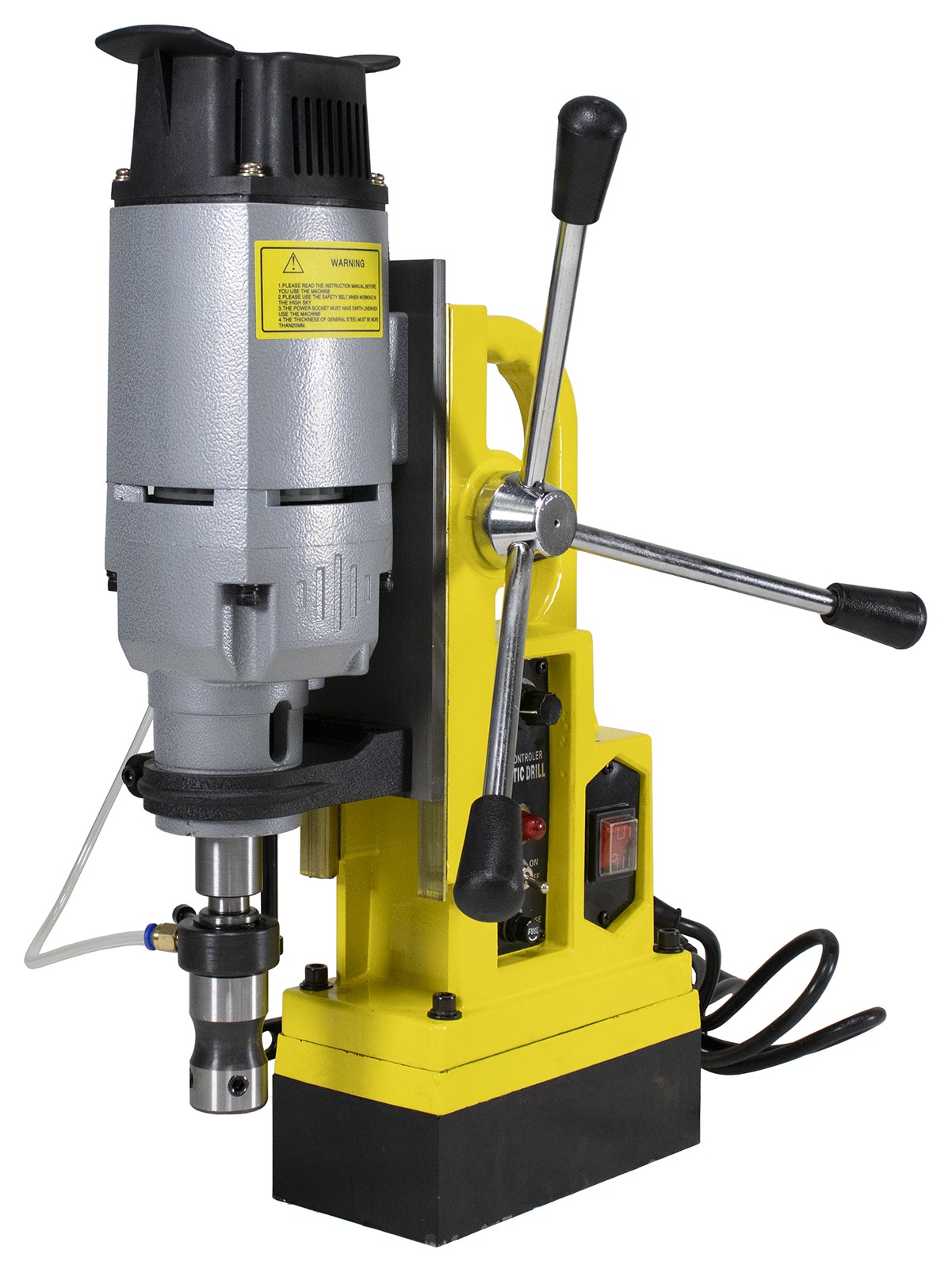Steel Dragon Tools® MD45 Magnetic Drill Press with 7PC 1″ HSS Cutter Kit