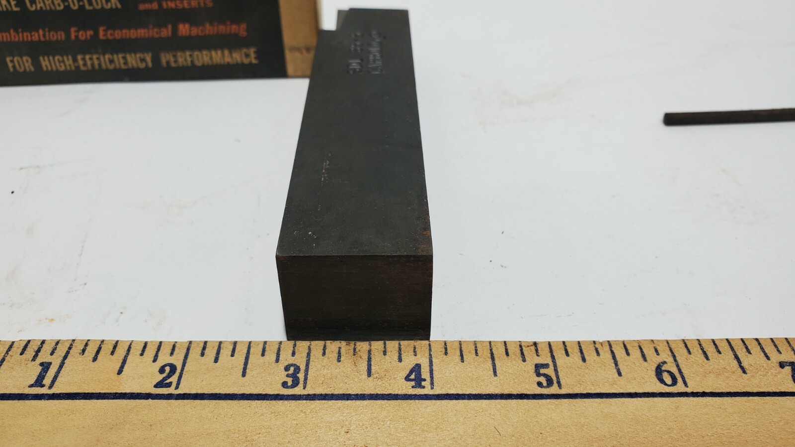 CARBOLOY CARB-O-LOCK SDL 85-5 TOOL HOLDER WITH CARBIDE INSERT, TURNING, LATHE