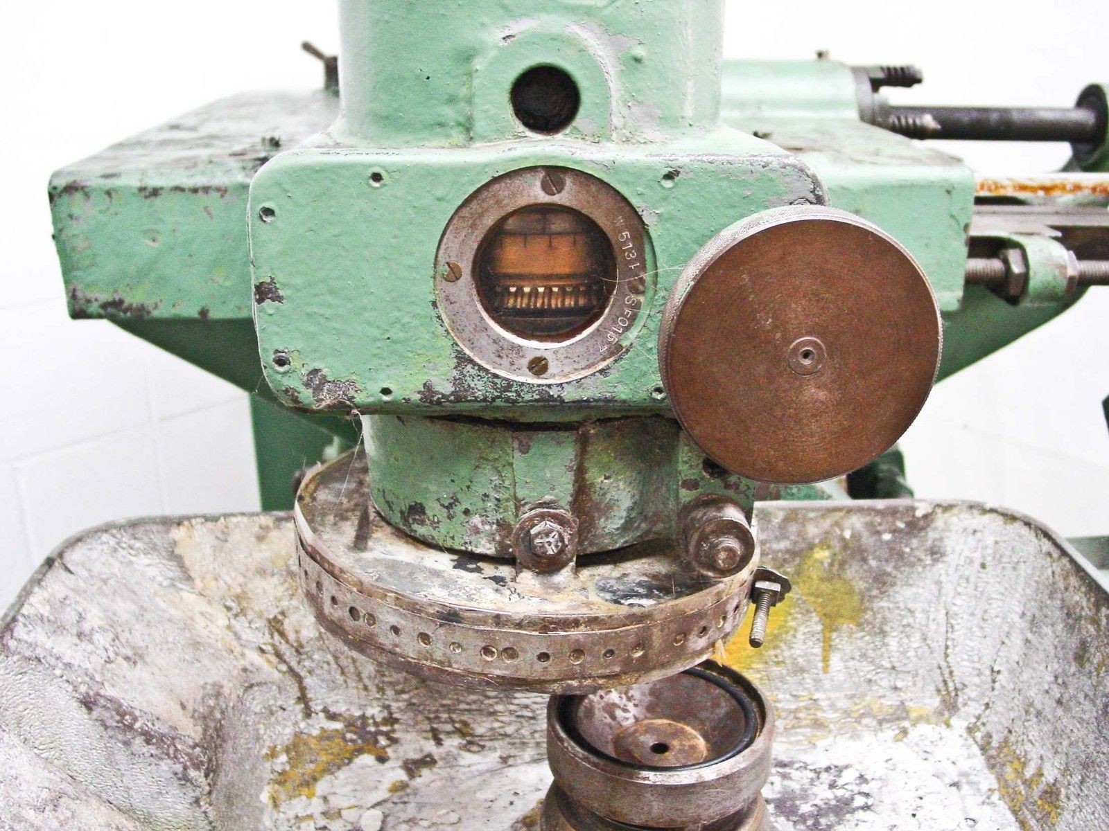 Barnes Desenberg Model 5 Optical Lens Curve Generator Polishing Machine 3/4 HP
