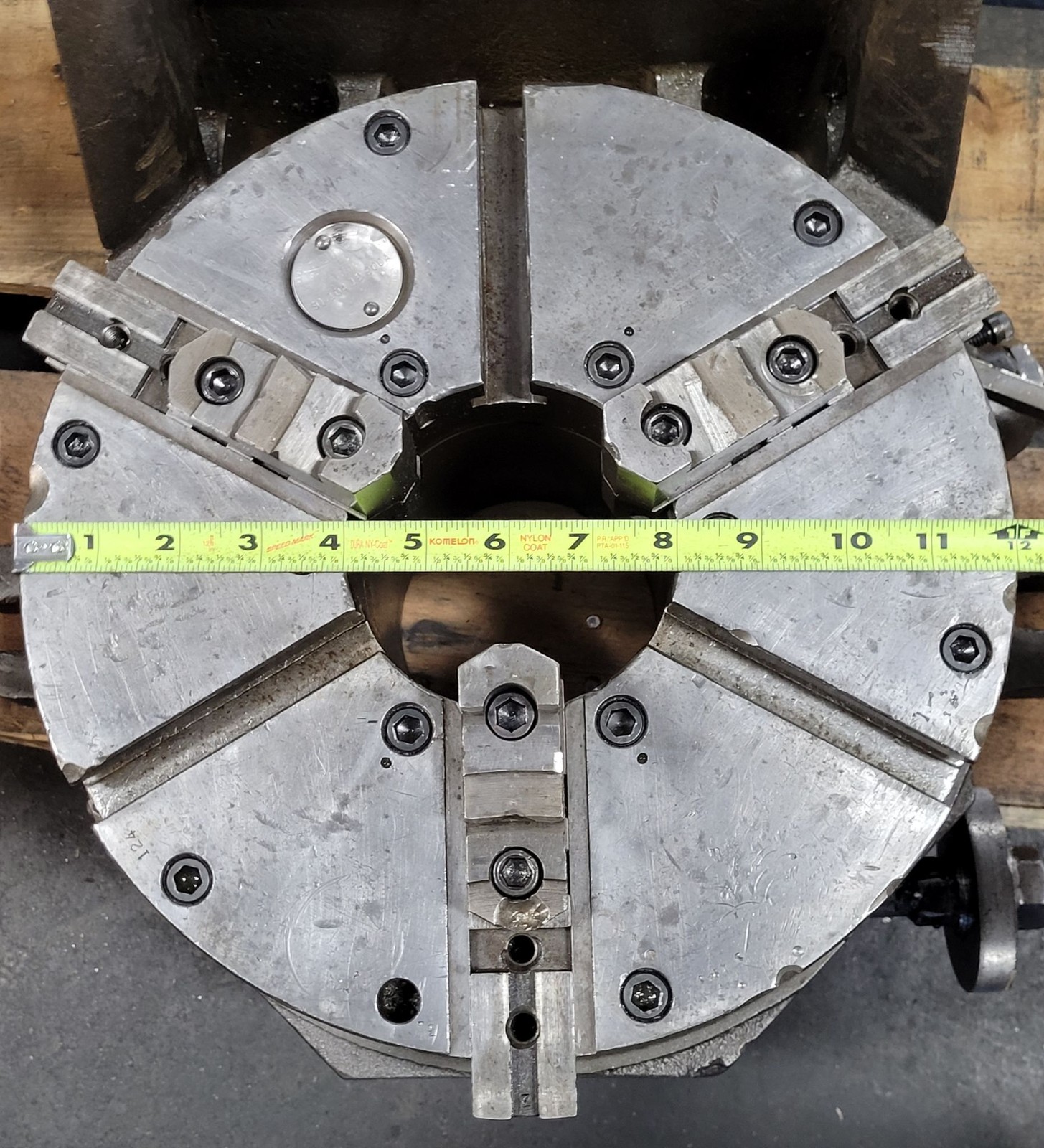 Cushman Super Spacer w/ 12in Cushman – 3 Jaw Chuck