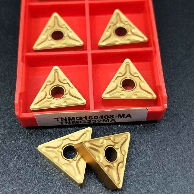 TNMG160408-MA/TNMG160404-MA Carbide insert TNMG332/TNMG331 ，Gold/Grey