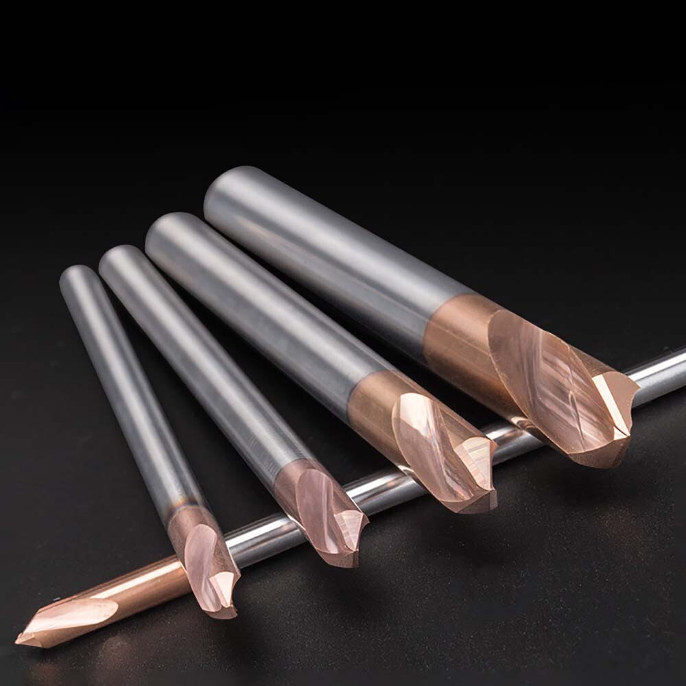 NC Spotting Drill Solid Carbide Hole Dia 5/64″ to 51/64″ 90 Degree CNC Machine