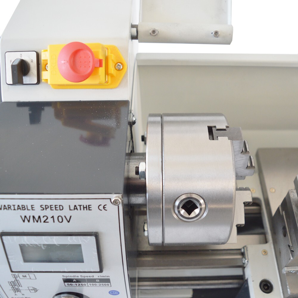 MT5 Precision Metal Lathe 110V 900WBrushless Motor Lathe 116*33*34cm 180lb