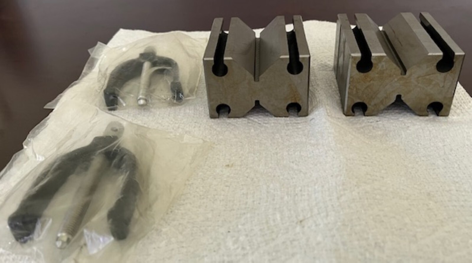 Travers V-Blocks Set NEW in box 2-1/2″ wide 1-1/2″ high 2-1/2″ long 57-060-003