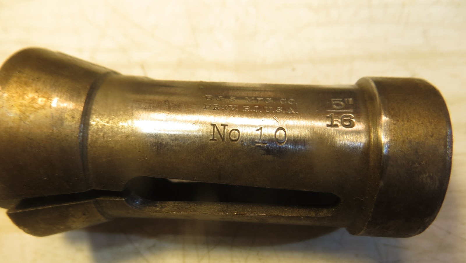 QTY 12 B&S #10 ROUND COLLETS FOR BROWN AND SHARPE SCREW MACHINES