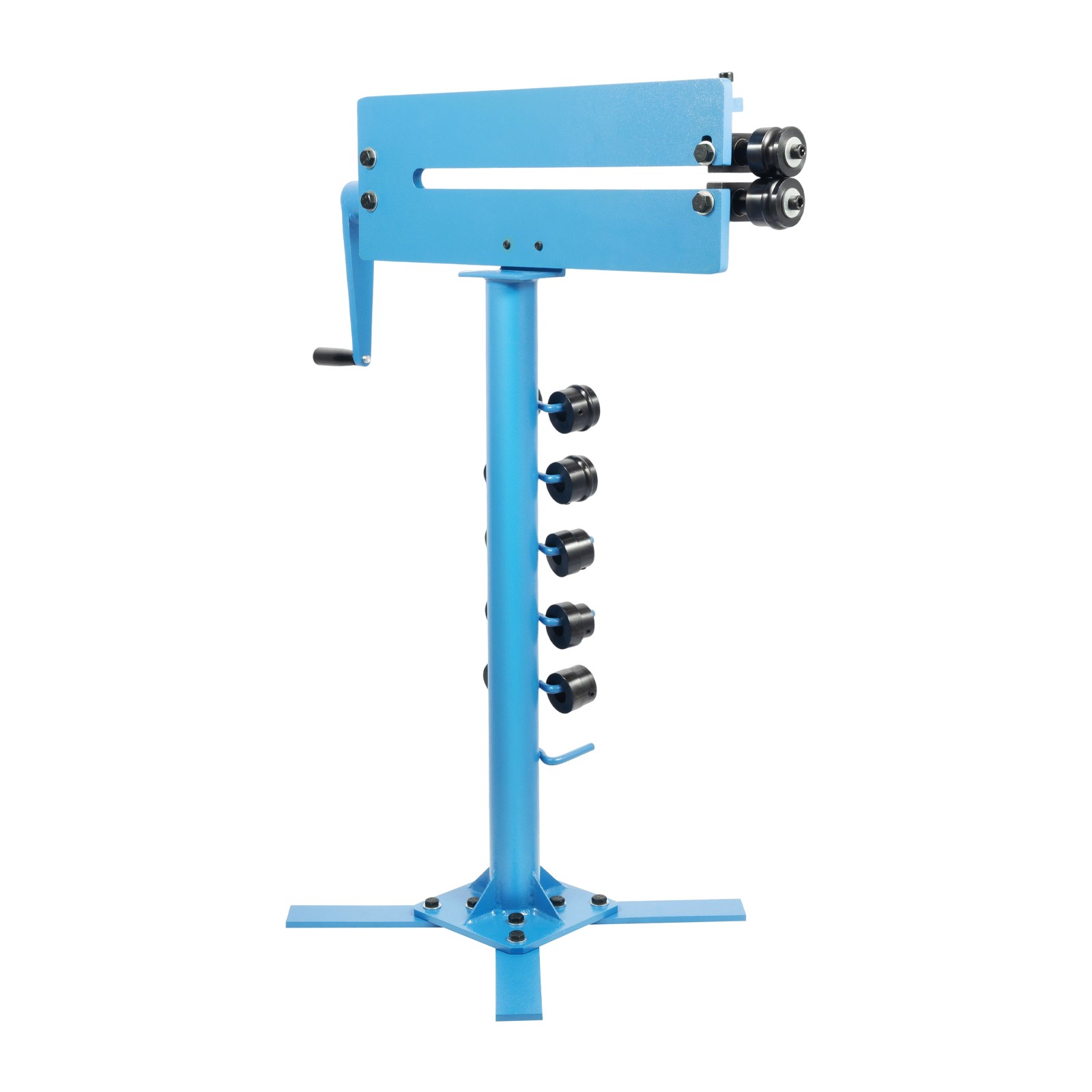 Manual Bender Bead Roller Sheet Metal Bending Machine 6 Pairs Profile Roller