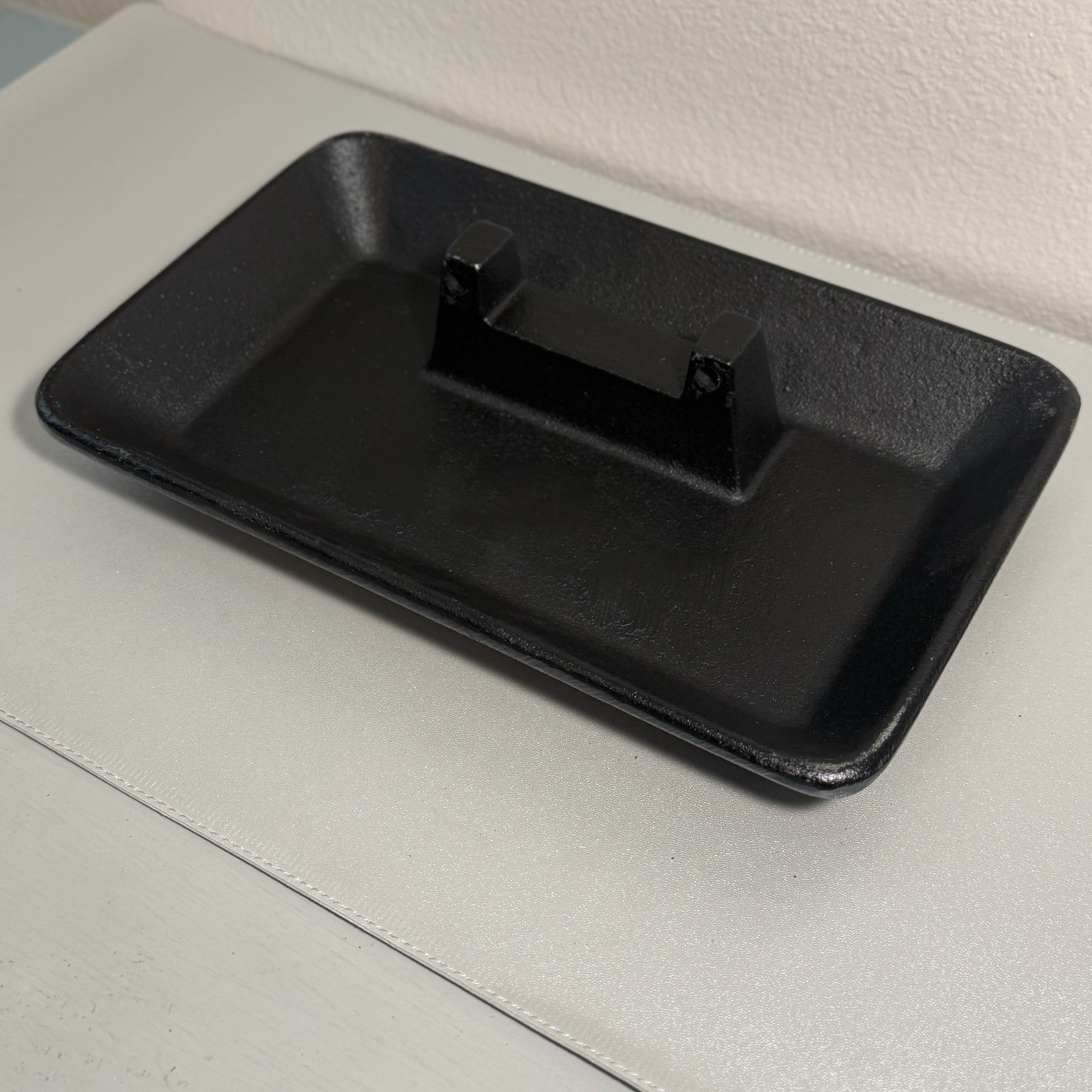 One (1) Cast Iron Water Tray for Baldor Tool grinders